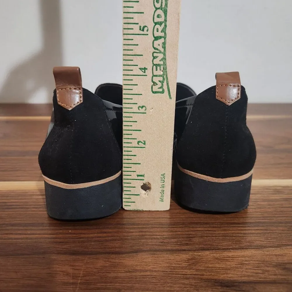 Dr Scholls Webster Slip On Platform Loafers Womens 7.5 Career Grunge Comfort - Picture 7 of 9